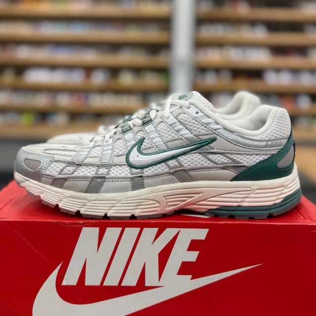 Nike P-6000 Premium Light Bone Bicoastal Green - Preowned