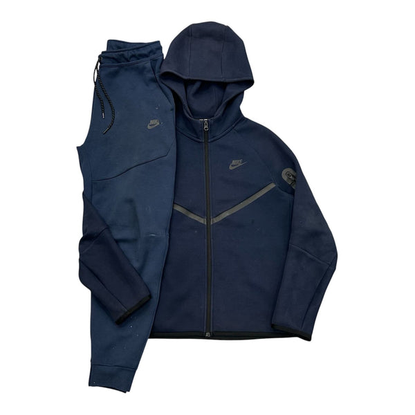 Nike Tech Fleece Suit (Navy) - Preowned