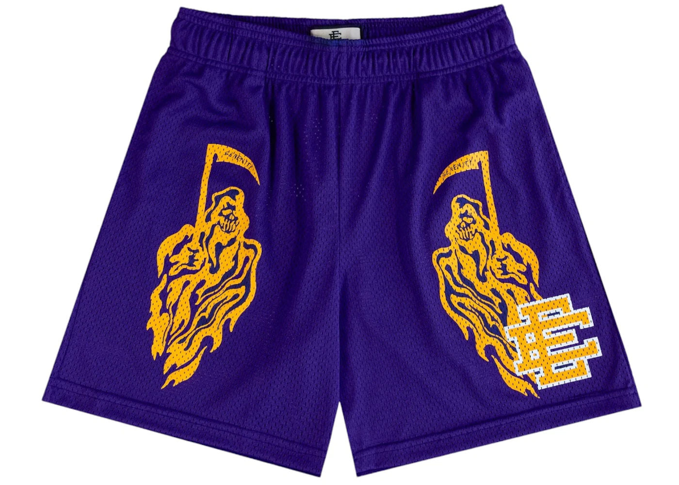 Eric Emanuel x Warren Lotas Short Purple/Yellow