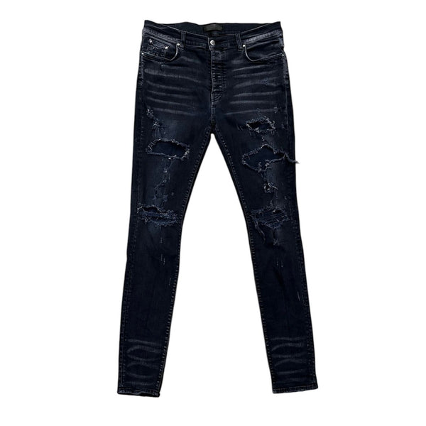 Amiri Thrashed Jean (Black) - Preowned