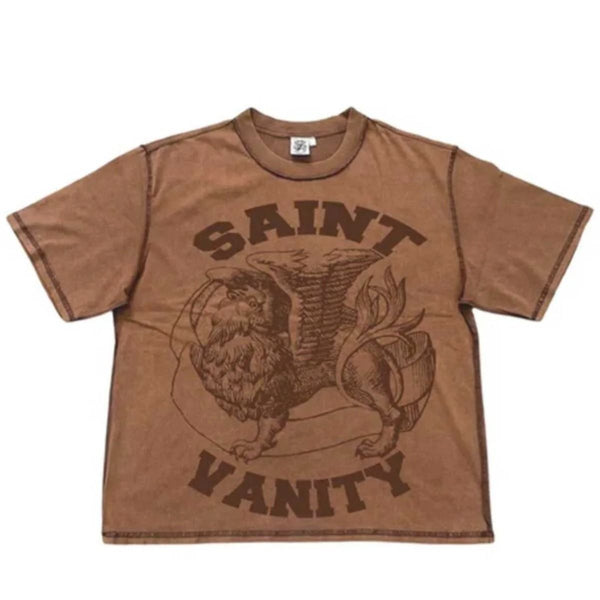 Saint Vanity Griffin Tee (Brown)