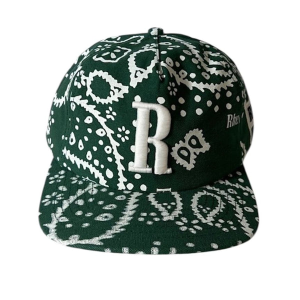 Rhude Paisley Snapback (Green)