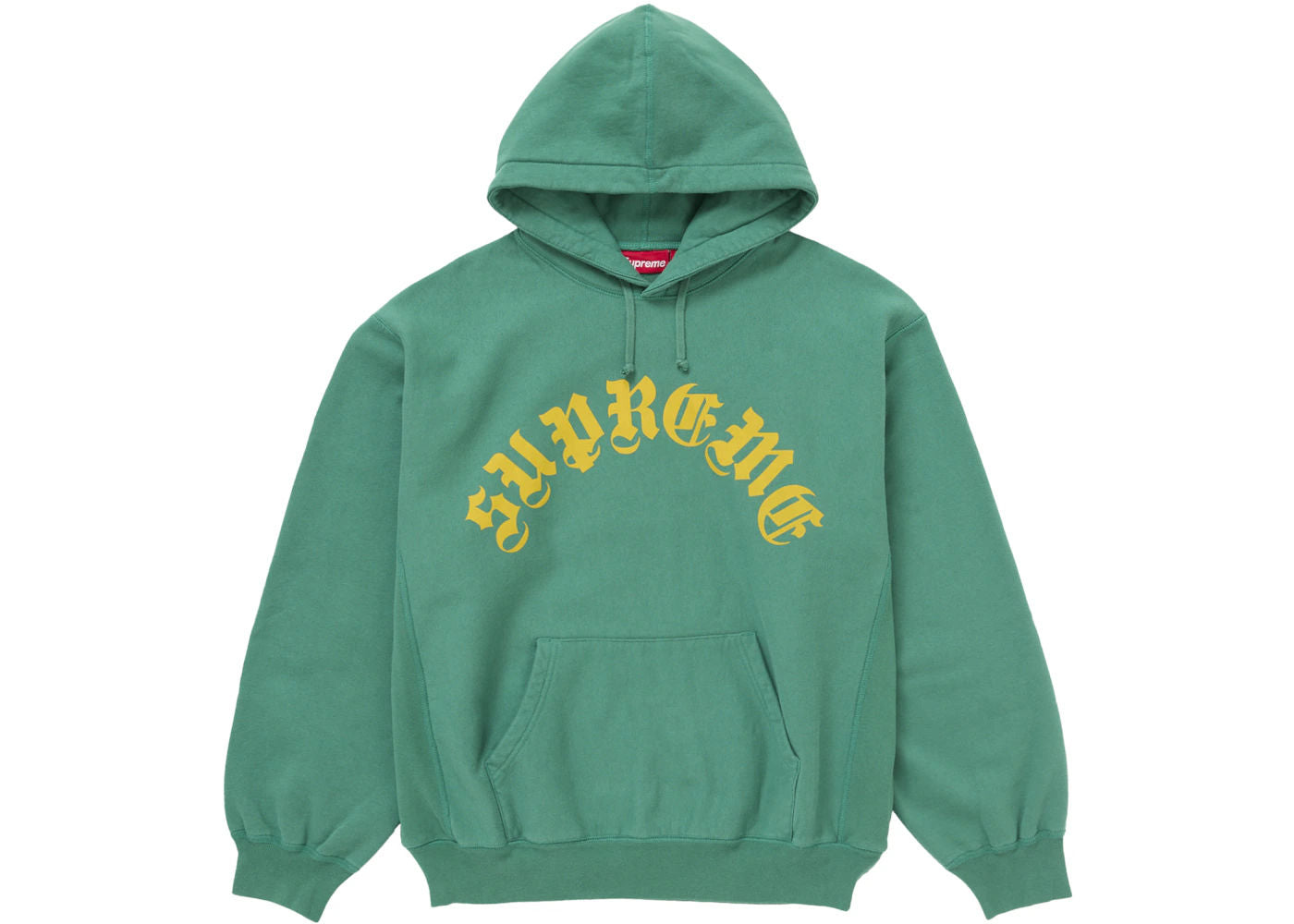 Supreme Printed Arc Hooded Sweatshirt Green