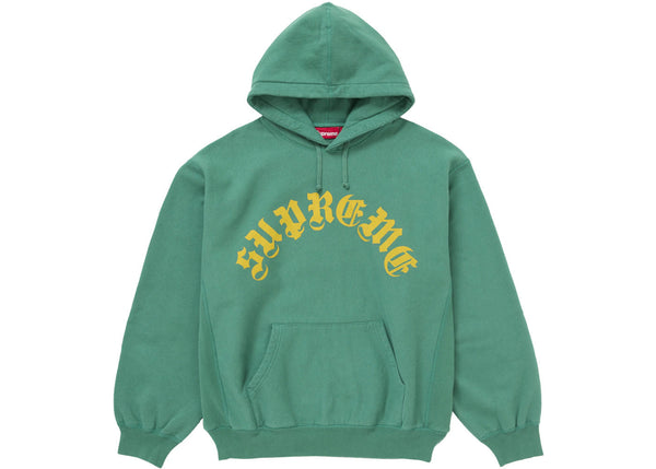 Supreme Printed Arc Hooded Sweatshirt Green
