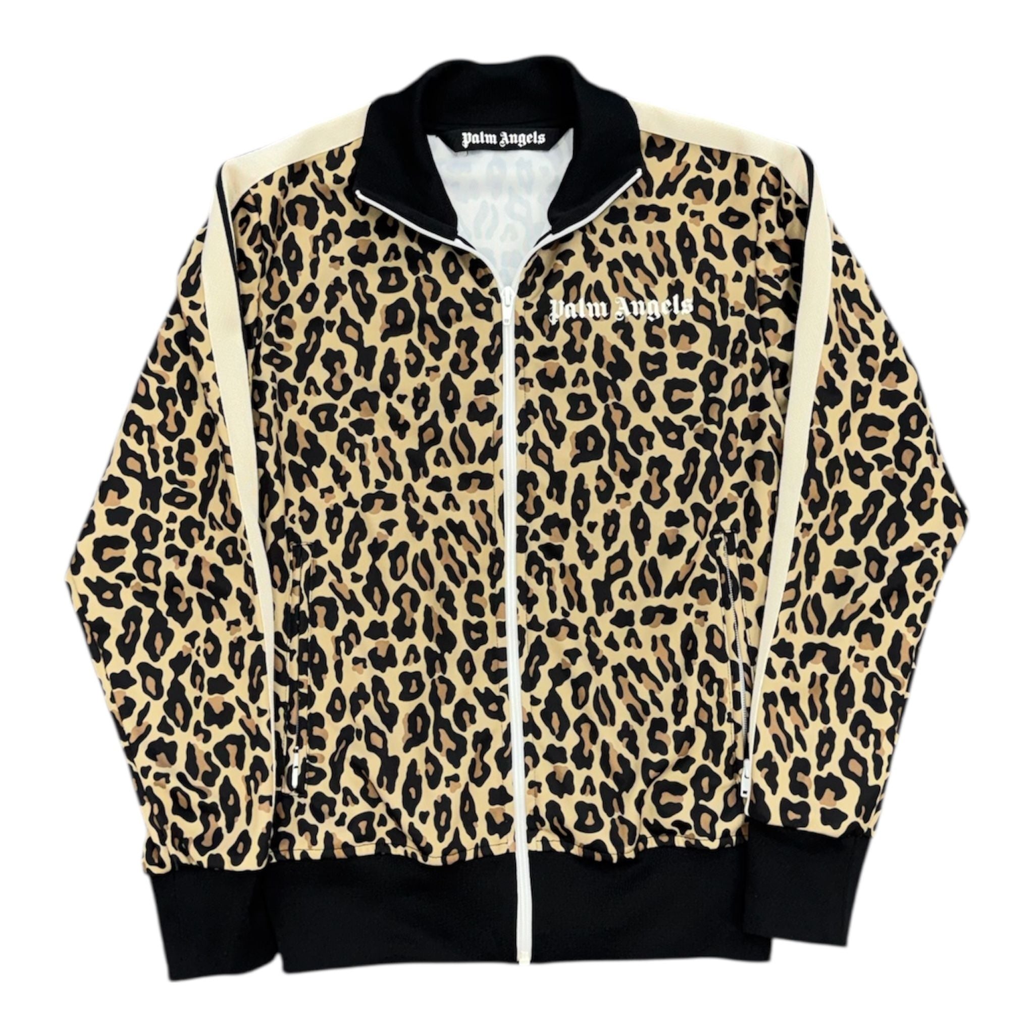 Palm Angels Leopard Track Jacket  - Preowned