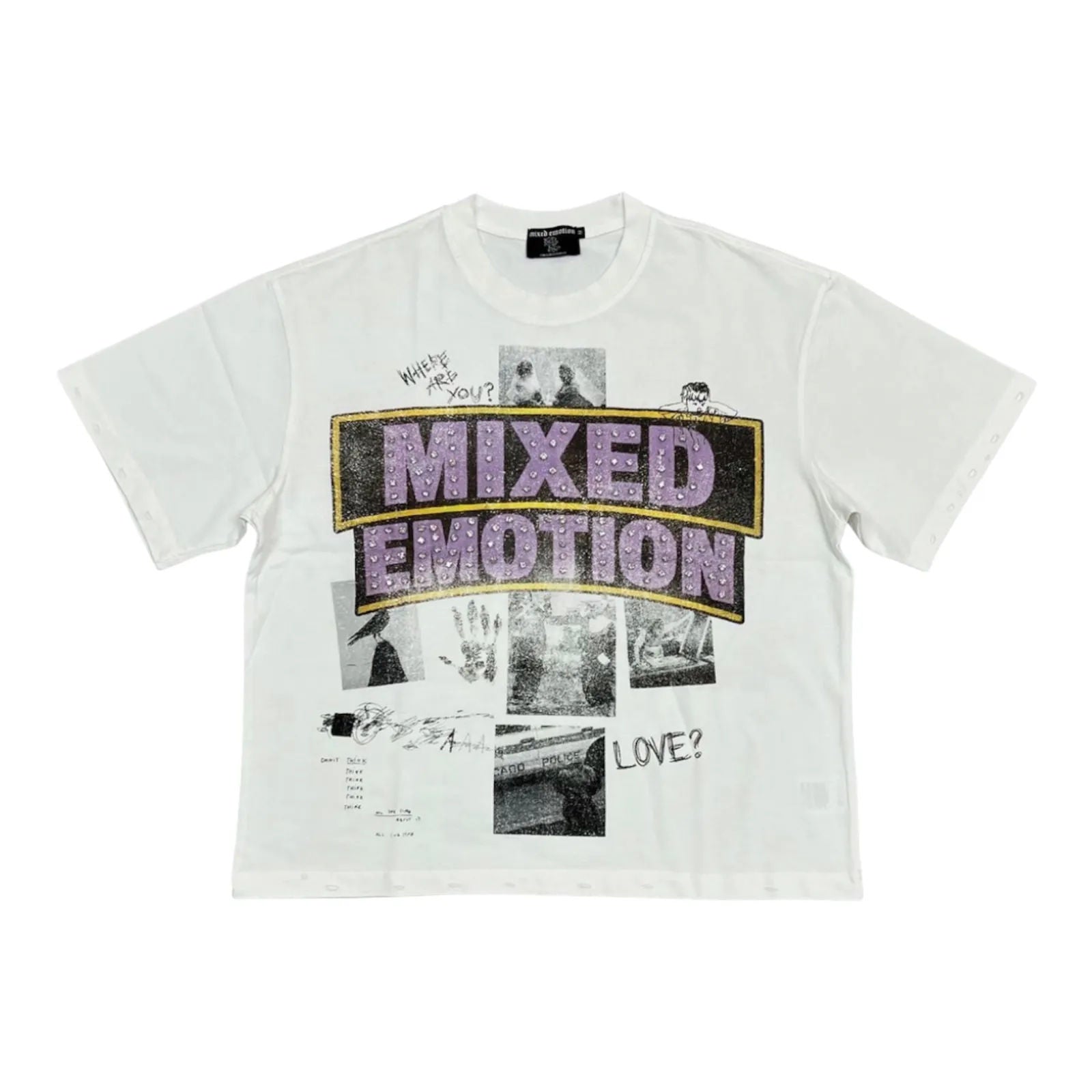 Mixed Emotion Lost Identity Tee (White)