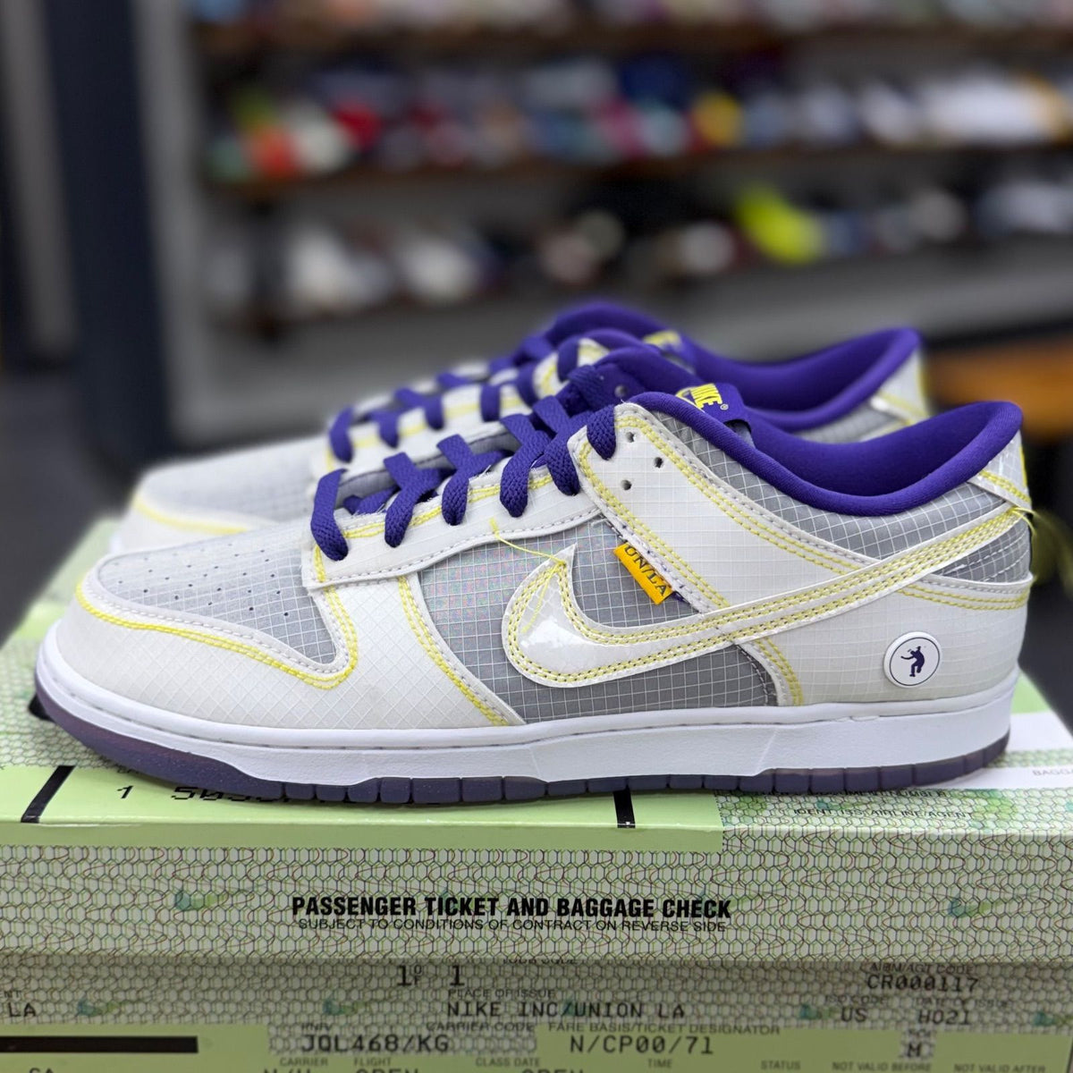 Nike Dunk Low Union Passport Pack Court Purple - Preowned
