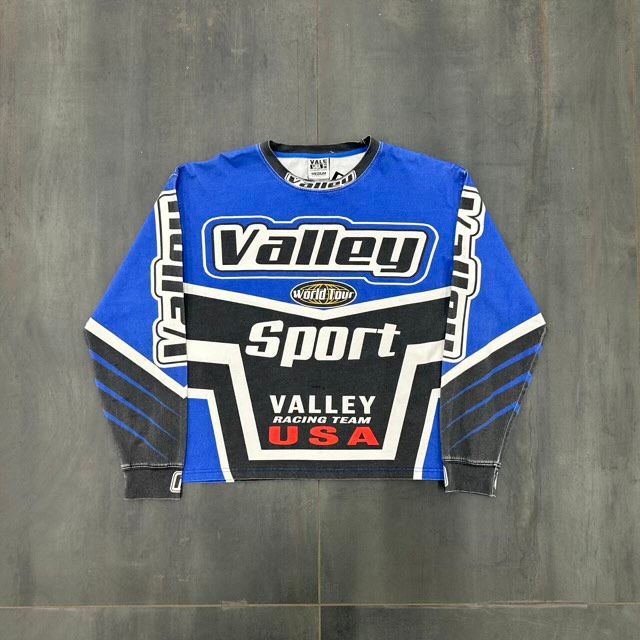 Vale Forever Motocroxxx L/S Tee (Black/Blue) - Preowned