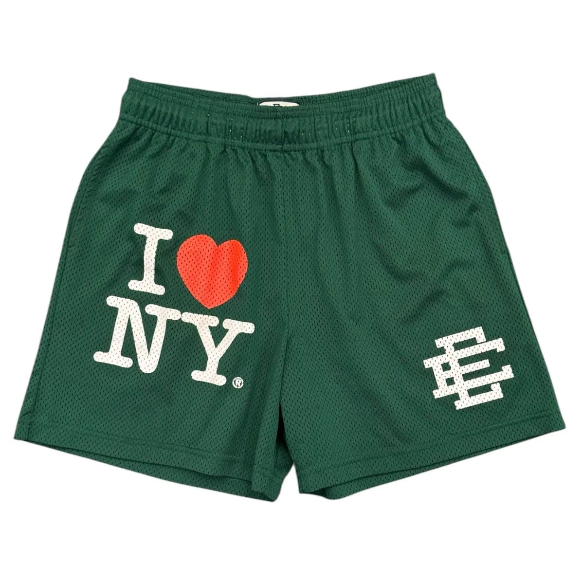 Eric Emanuel I Love New York Short (Green) - Preowned