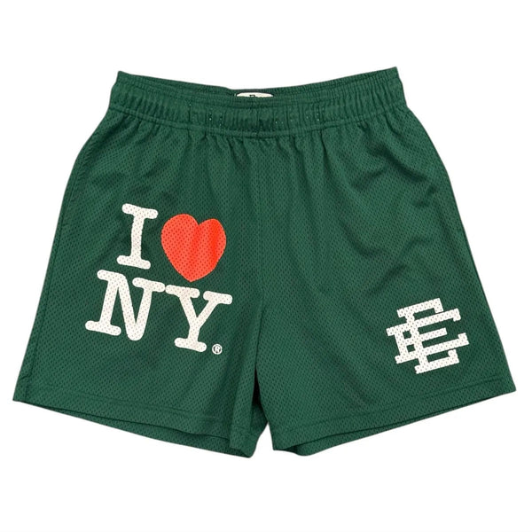 Eric Emanuel I Love New York Short (Green) - Preowned