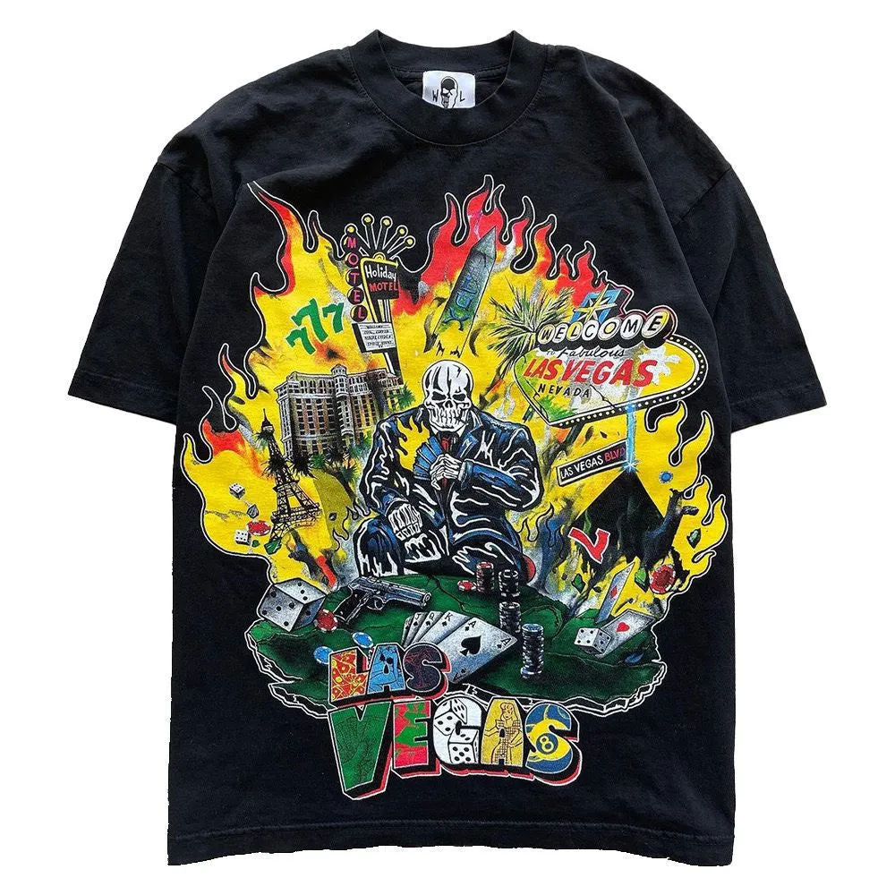 Warren Lotas Las Vegas Tee (Charcoal)