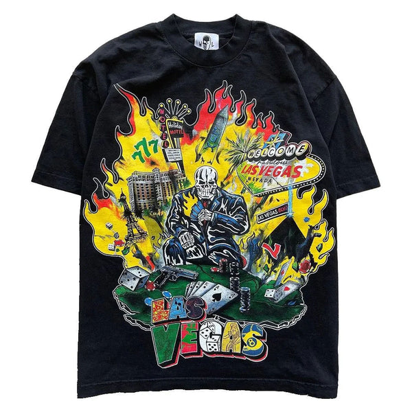 Warren Lotas Las Vegas Tee (Charcoal)