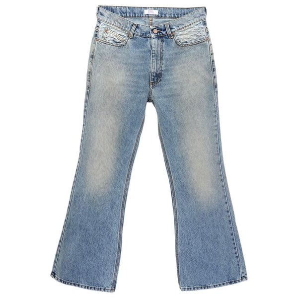 ERL Patchwork Stars Flared Jeans