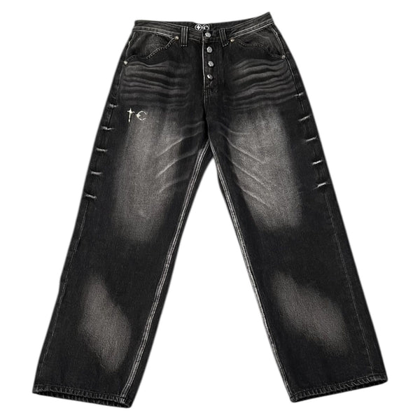 Thug Club TC Leather Back Pocket (Black)