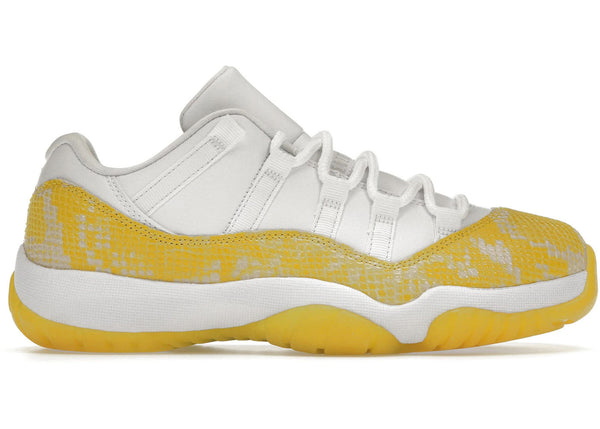 Jordan 11 Retro Low Yellow Snakeskin (Women's) - Preowned