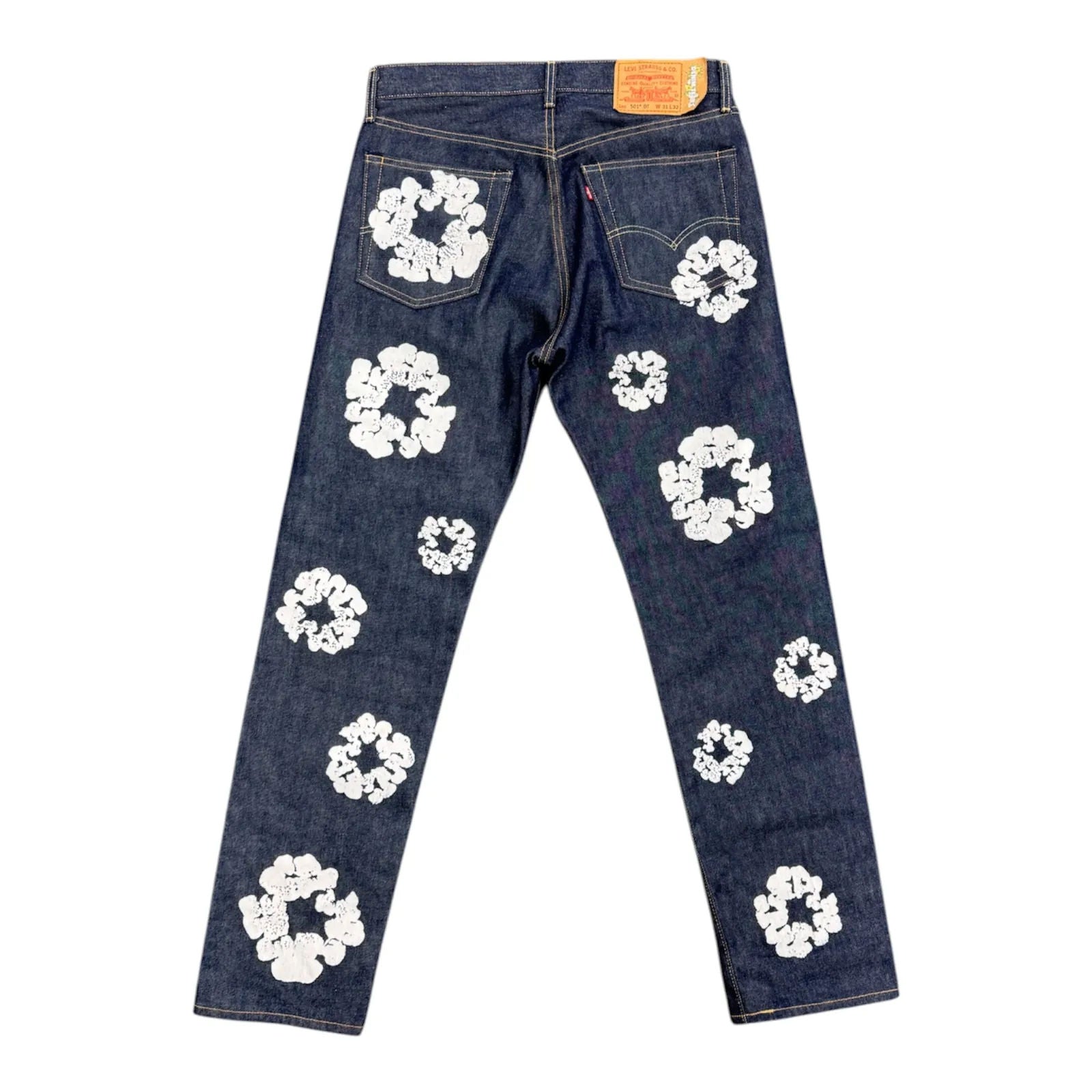 Denim Tear Cotton Wreath Raw Denim (Indigo) - Preowned