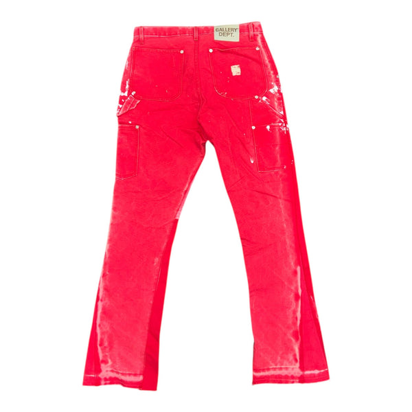 Gallery Dept. La Carpenter Flared Jeans Bright Red - Preowned