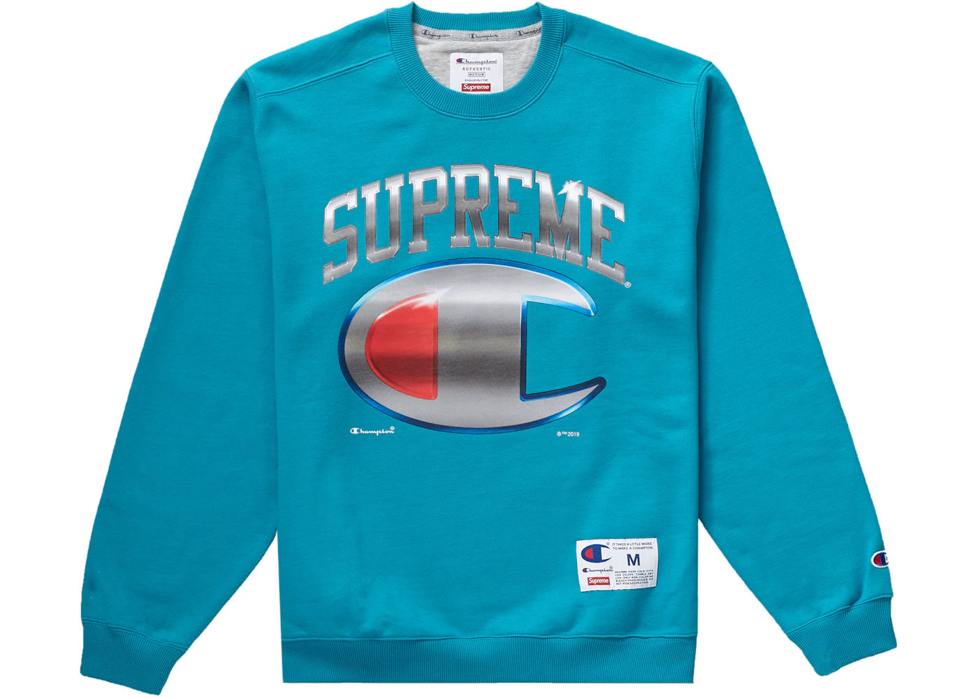 Supreme Champion Chrome Sweater (Dark Teal)