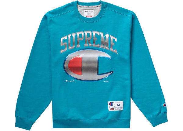 Supreme Champion Chrome Sweater (Dark Teal)