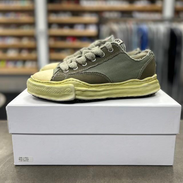 Maison Mihara Yasuhiro Peterson OD OG Sole Low Green - Preowned