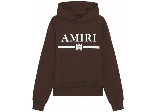AMIRI MA Bar Hoodie Brown - Preowned