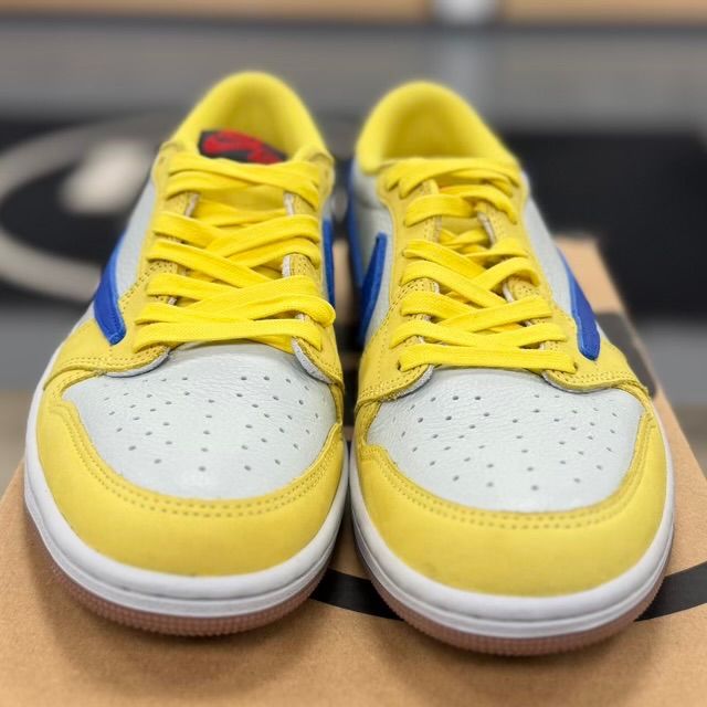 Jordan 1 Retro Low OG SP Travis Scott Canary (Women's) - Preowned