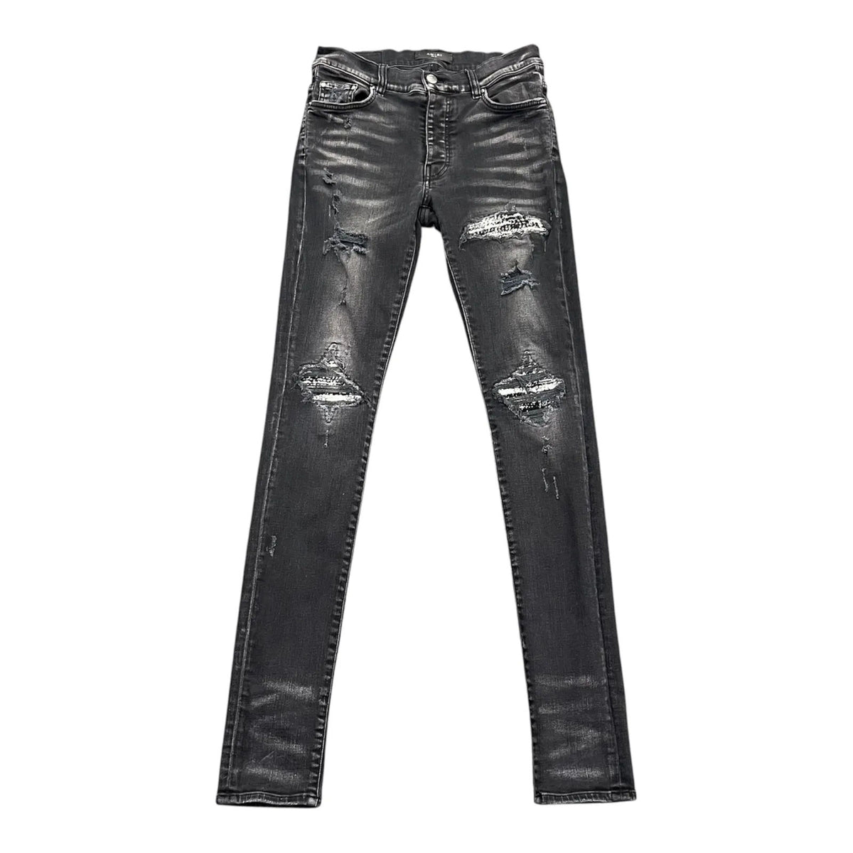 Amiri Boucle MX1 Skinny Jeans (Indigo Black)  - Preowned